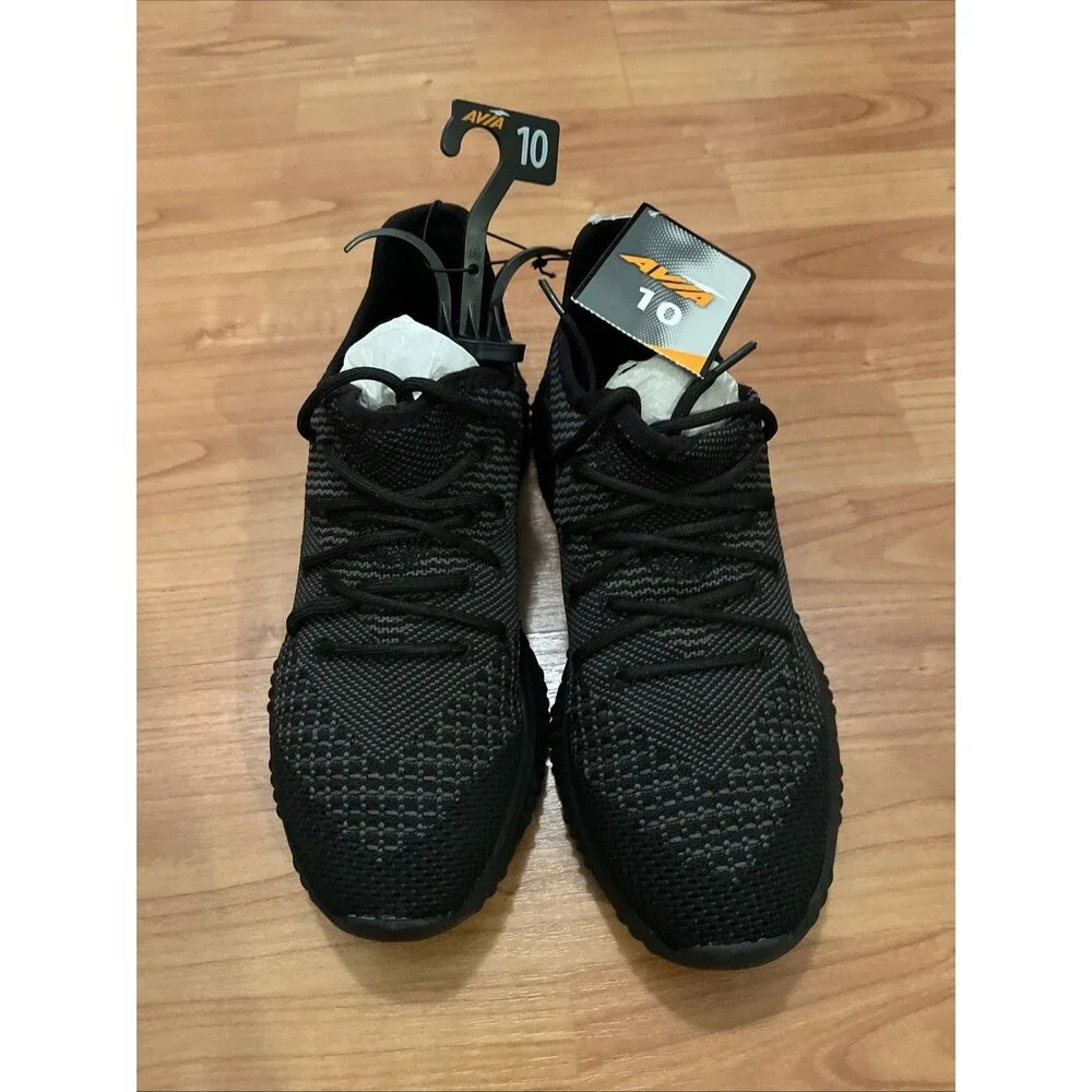 Avia Women's Memory Foam Athletic Sneakers Shoes Lightweight Black Gray - Picture 13 of 15